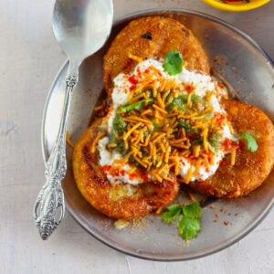 Aloo Tikki Chaat (GF)