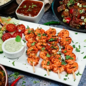 Tandoori Prawn Tikka (Kebab)